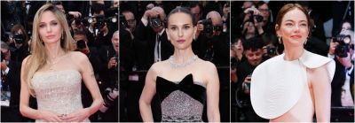 Angelina Jolie, Natalie Portman și Emma Stone au dus glamourul hollywoodian la Cannes