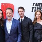 Arnold Schwarzenegger și-a reunit cei cinci copii pe covorul roșu, inclusiv pe Joseph, băiatul făcut cu amanta