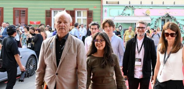 Bill Murray a primit o stea pe Aleea Celebrităților din Sibiu