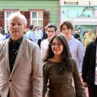 Bill Murray a primit o stea pe Aleea Celebrităților din Sibiu