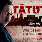 Actorii din TĂTUȚU își dau întâlnire LIVE, pe VOYO, cu fanii serialului