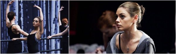 Mila Kunis dansa câte 12 ore pe zi și avea vânătăi pe coaste în timpul repetițiilor pentru Black Swan