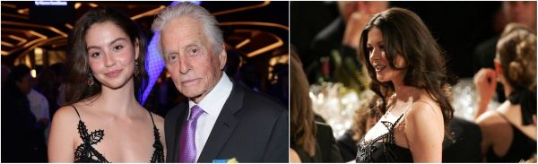 Fiica lui Michael Douglas și a lui Catherine Zeta-Jones a impresionat într-o rochie purtată de mama ei acum 20 de ani