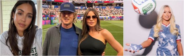 Vedetele de la Hollywood au luat cu asalt Campionatul Mondial de Fotbal