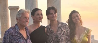 Tablou de familie cu copiii lui Michael Douglas. Dylan tocmai a &icirc;mplinit 26 de ani