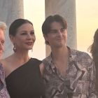 Tablou de familie cu copiii lui Michael Douglas. Dylan tocmai a &icirc;mplinit 26 de ani