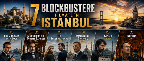 7 blockbustere care au fost filmate &icirc;n Istanbul