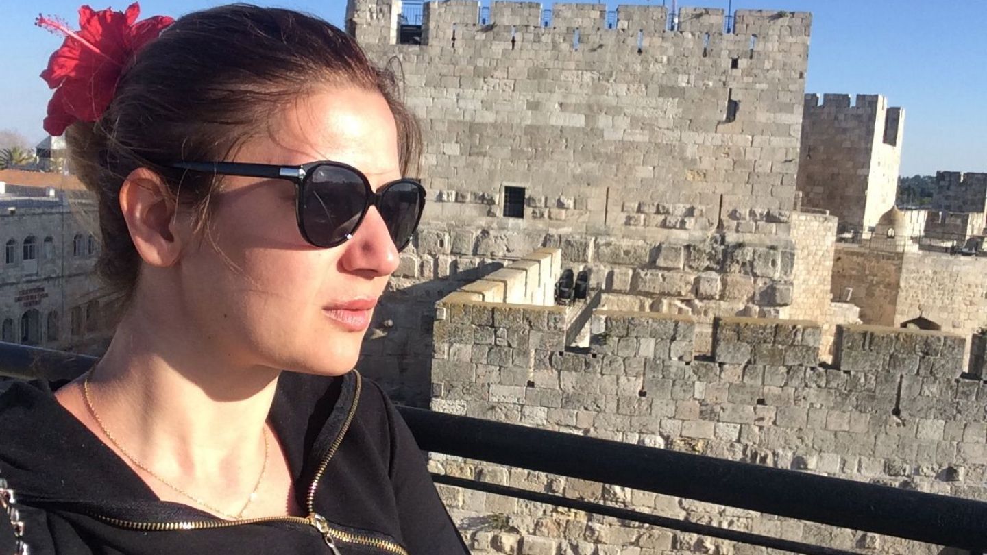 PRO TV - Amalia Enache si-a inceput primavara in Israel