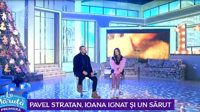 Video Pavel Stratan Ioana Ignat și Un Sărut Colaborare De Senzație Din Partea Celor Doi Artiști La Maruta Protv