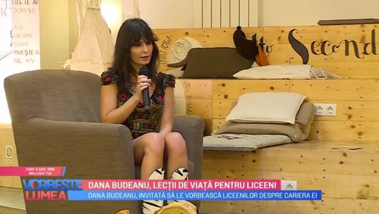 Video Dana Budeanu Lecții De Viață Pentru Liceeni Vorbeste