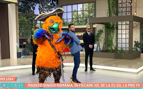 Ce mesaj a transmis Papagalul de la Masked Singer în platoul emisiunii Vorbește lumea? Tu ghicești cine e?