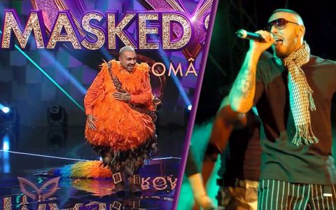Papagalul a părăsit show-ul Masked Singer România. Alex Velea s-a ascuns în spatele măștii!