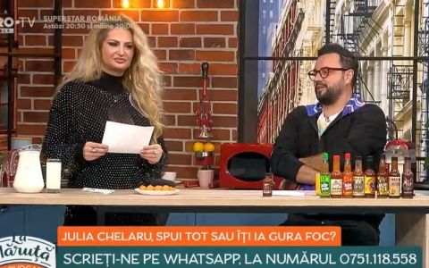 Julia Chelaru:  Adrian Mutu mi-a făcut curte și nu a știut nimeni