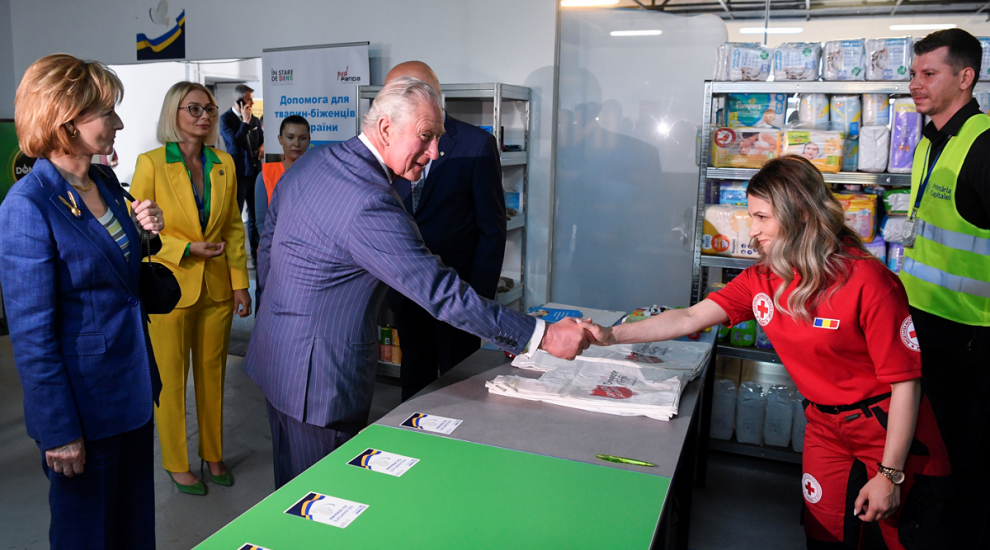 Prințul Charles i-a lăudat pe românii care au sărit în ajutorul refugiaților ucraineni