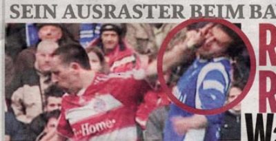 Ribery luat in colimator de nemti: "Ribery - domnul needucat" Vezi de ce: