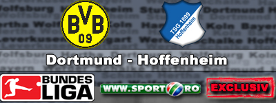 "Macel" pe teren! 8 "galbene" si doua eliminari in Dortmund 0-0 Hoffenheim