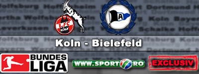 Egal intre Sergiu Radu si Vlad Munteanu: Koln 1-1 Arminia!