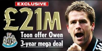 26 milioane euro in trei ani pentru Michael Owen!