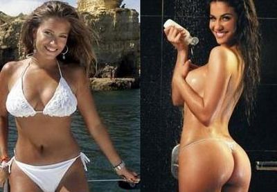 Cea mai HOT semifinala: Zaira Nara, logodnica lui Forlan sau Sylvie van der Vaart. Care e mai sexy?