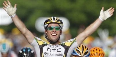 Mark Cavendish a castigat etapa a sasea a Turului Frantei! Cancellara ramane lider!