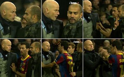 VIDEO / Guardiola si Solbakken s-au imbrancit mai rau ca fotbalistii! Vezi de ce erau sa se bata cei doi: