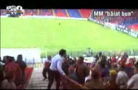 VIDEO: Istoria Steaua - CFR: <span style="color: rgb(255, 0, 0);">Meme a batut un suporter in 2005!</span> Cum si-a explicat gestul: