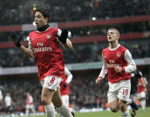 VIDEO Nasri a ucis-o cu o dubla de senzatie pe Fulham! Arsenal, pe primul loc in Anglia!