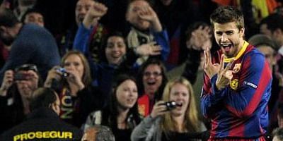 FOTO: Barcelona loca loca! Care e <span style="color: rgb(255, 0, 0);">explicatia gestului lui Pique</span> de la gol: