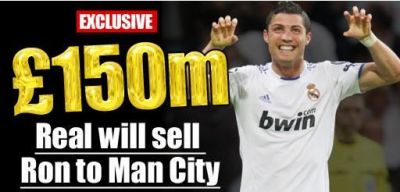Dementa totala la City! Un sfert de miliard pentru Cristiano Ronaldo!