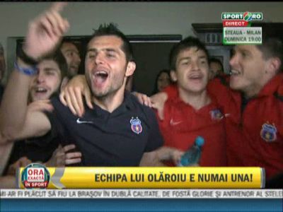 Olaroiu A Readus Si Refrenul Preferat Al Stelistilor Cum Au Cantat Mm Banel Si Dica Steaua E Numai Una Din Nou Pe Mese Super Video Sport Ro