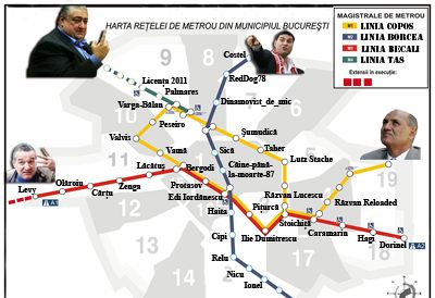 harta metrou 2011 Primaria schimba denumirile statiilor de metrou! : ) Dinamovistii 