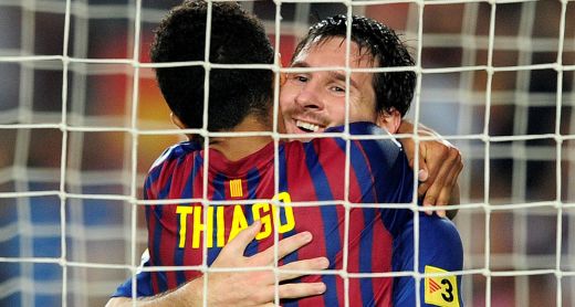 VIDEO Inceput NEBUN in Spania:<span style="color: rgb(255, 0, 0);"> Barcelona 5-0 Villarreal! </span>Dubla Messi, goluri Alexis, Alcantara si FABREGAS!