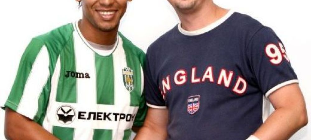 FOTO! Prima imagine cu Eric la Karpaty Lvov! Ucrainienii se lauda: <span style="color: rgb(255, 0, 0);">"Am luat cel mai bun jucator din ROMANIA!" </span>