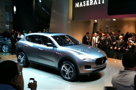 FRANKFURT 2011! Surpriza anului! Maserati a lansat primul SUV din istorie!