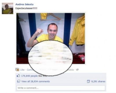 Iniesta, mai dezinvolt ca niciodata: A pozat in CHILOTI si a postat pe Facebook: &quot;Espectaculaaaar !!!!!!&quot; A strans 170.000 de likeuri!