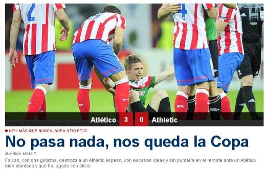 Prima reactie a bascilor dupa ce au fost calcati in picioare de Atletico: "<span style="color: rgb(255, 0, 0);">Nu-i nimic, ii luam Cupa Barcelonei!</span>" Cum pot deveni REGI chiar la Atletico acasa