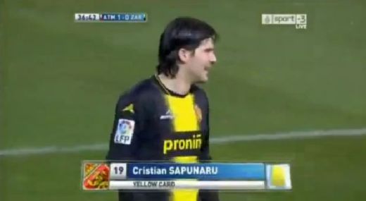 VIDEO Sapunaru a <span style="color:#f00;">COMIS-O</span> in Spania! L-a faultat pe Arda Turan in careu si a provocat penalty! Cum <span style="color:#f00;">si-a ingropat</span> echipa: