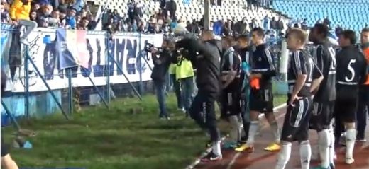 <span style="color:#f00;">IMAGINI NEDIFUZATE</span>! Video senzatie: suporteri fabulosi in Romania! Atmosfera ca la Napoli! Gestul INCREDIBIL al unui fotbalist ULTRAS