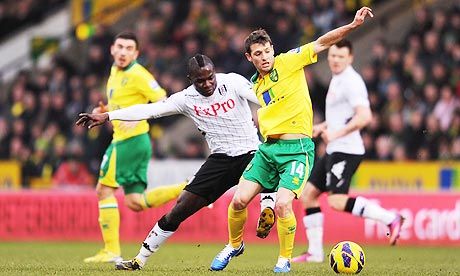 Cupa Angliei: <span style="color:#f00;">ACUM LIVE VIDEO Fulham 3-0 Norwich!</span> Bent deschide scorul! Dejagah inscrie cu un sut din careu! Sidwell marcheaza cu capul!
