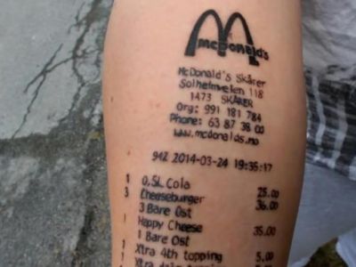 Gafe De Proportii Cele Mai Urate Tatuaje Din Lume Top 10 Foto