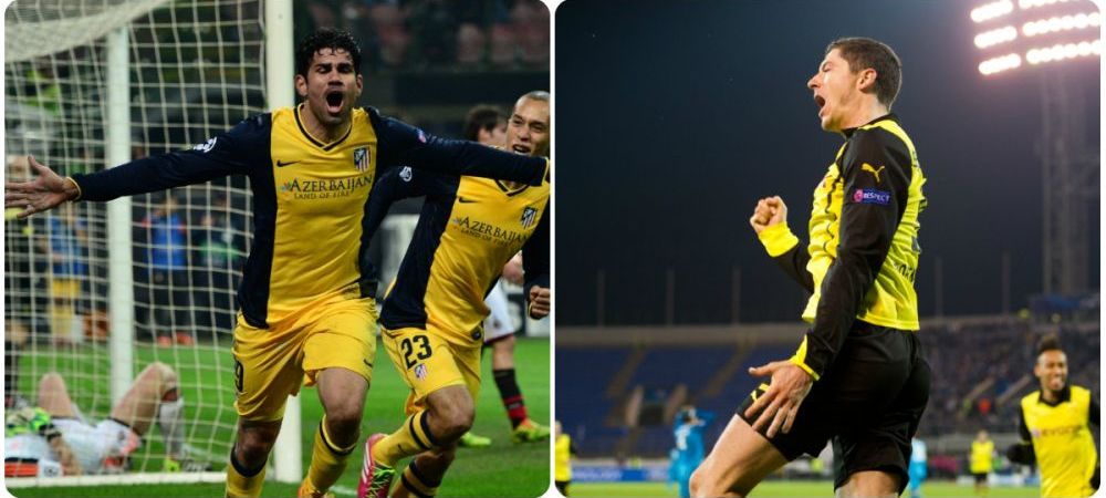 Atletico si Borussia Dortmund se bat pe un super-atacant! <span style="color:#f00;">Cine e dorit in locul lui Diego Costa sau Lewandowski</span>