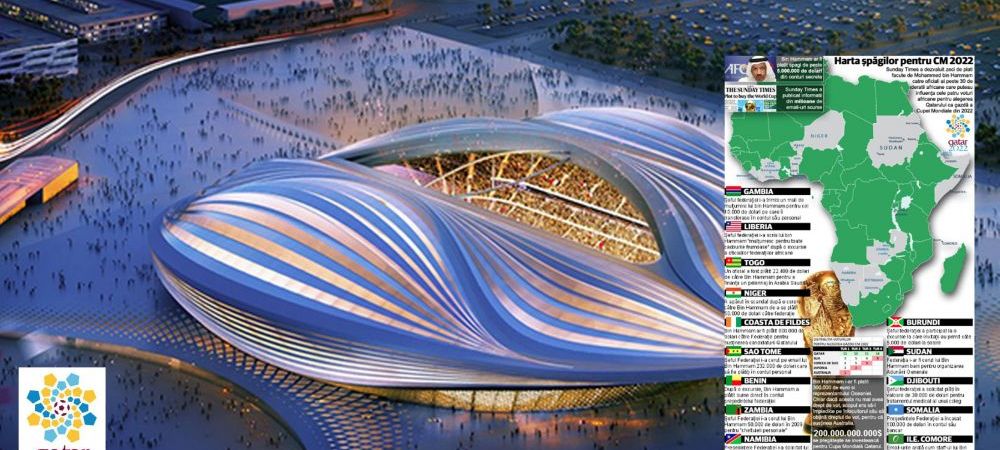 INFOGRAFIE <span style="color:#f00;">Harta SPAGILOR</span> pentru Cupa Mondiala 2022! Cat si cui a platit Bin Hammam ca sa castige Qatar turneul final