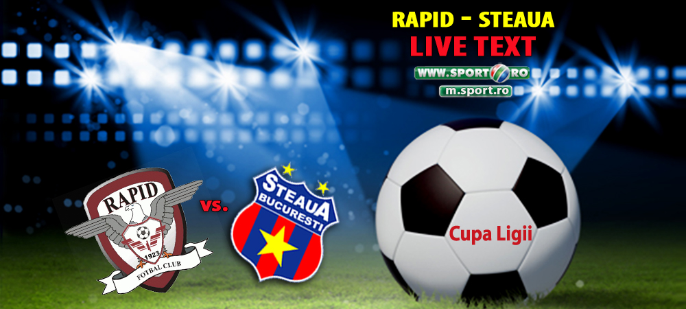 <span style="color:#f00;">Rapid 1-2 Steaua,</span> in Cupa Ligii! Keseru si juniorii Stelei se califica in sferturi dupa o victorie la limita!