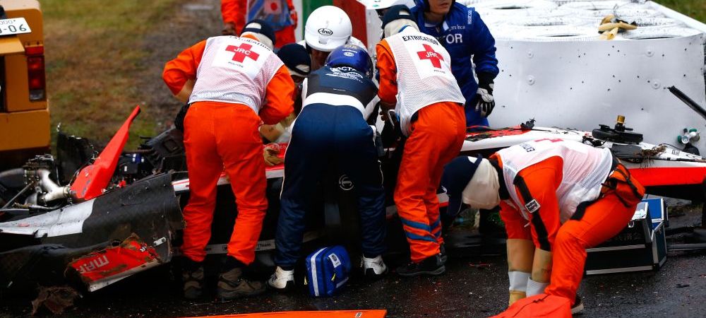 <span style="color:#f00;">Bianchi, in stare CRITICA la o saptamana de la accident! </span>Tatal pilotului rupe tacerea: "A fost accident de trafic, nu de cursa" 