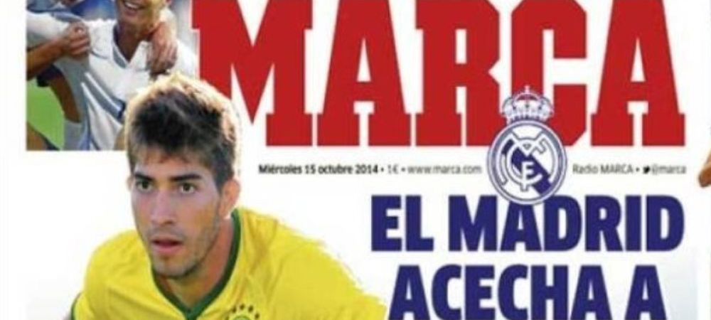 Real Madrid pregateste transferul unuia dintre cei mai tari pusti ai Braziliei. <span style="color:#f00;">15 mil euro pentru un mijlocas de nationala </span>