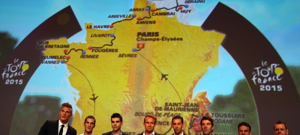 <span style="color:#f00;">Turul Frantei 2015 se decide din nou pe Alpe d'Huez! </span>Le Tour, sase finisuri la altitudine, un singur contratimp!<span style="color:#f00;"> Unde va incepe</span>