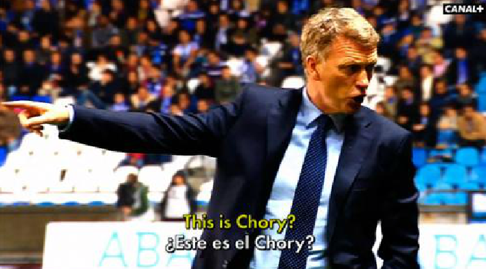 <span style="color:#f00;">Moyes i-a bagat pe spanioli in ceata: "Stefano! Stefano!"</span> :) Toti s-au intrebat cine e jucatorul inventat de scotian. VIDEO
