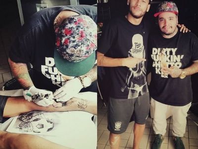 Ultimul Tatuaj Senzational Pe Care Neymar Si L A Facut Pe Picior Cum Arata Ultima Nebunie A Brazilianului Foto Sport Ro