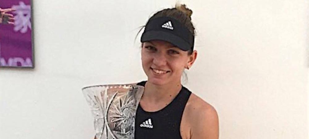 <span style="color:#f00;">"Fericita la Shenzhen!"</span> Mesajul postat de Simona Halep pe Facebook pentru fanii romani dupa ce a cucerit primul trofeu al anului