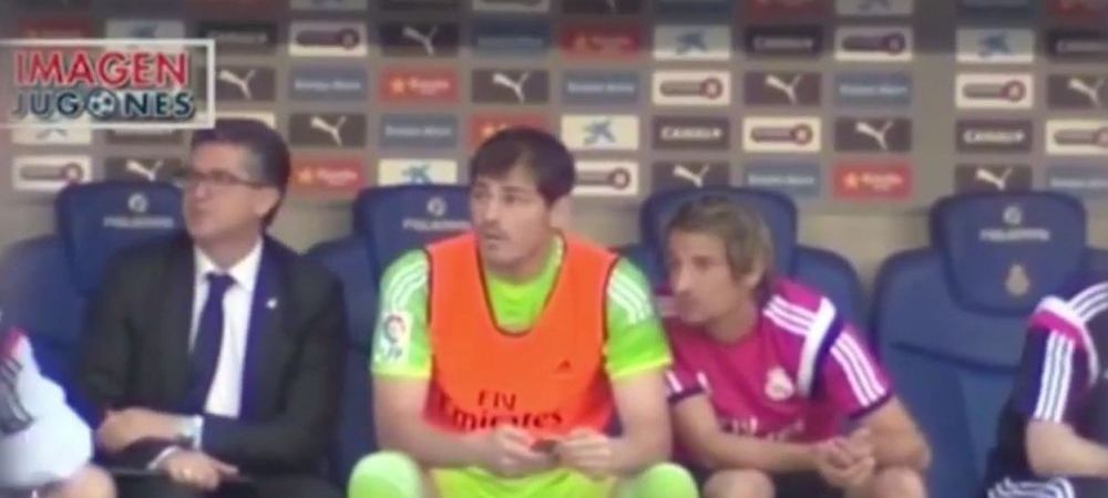 INCREDIBIL! <span style="color:#f00;">Gestul lui Casillas pe banca lui Real la finalul meciului de titlu!</span> "Sa-ti fie RUSINE, NESIMTITULE!" VIDEO